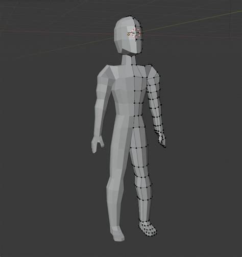 Low Poly Human Model Figure In Shape Of Man 3d Model Cgtrader