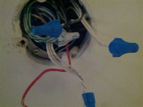 Wiring A Light Fixture With 3 Sets Of Wires Networked On Air Light