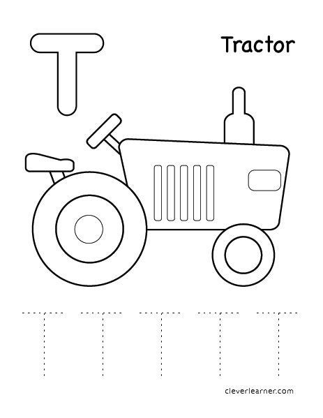 This drawing was made at internet users' disposal on 07 february 2106. Letter T coloring sheets for preschools | Letter t ...