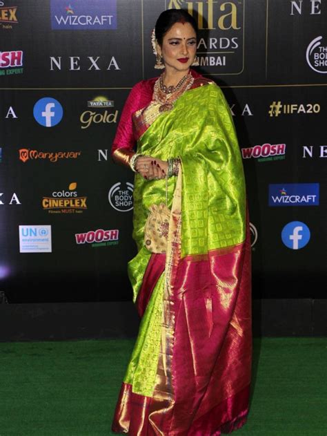 Rekha And Her Undying Love For Kanjeevaram Sarees