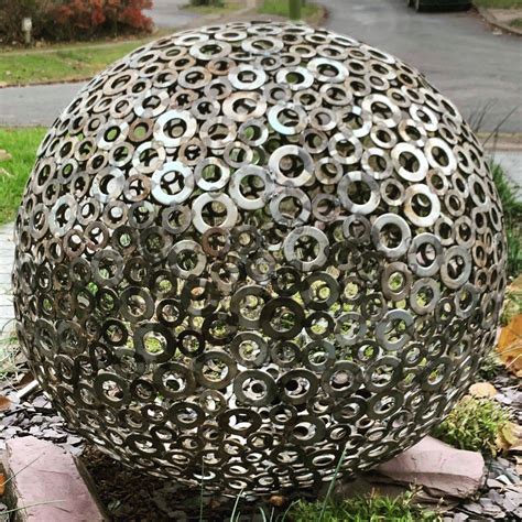 19 Outdoor Sphere Garden Sculptures Ideas To Try This Year Sharonsable