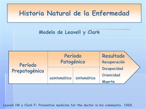 Ppt Historia Natural De La Enfermedad Powerpoint Presentation Id
