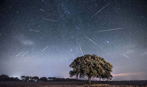 What Time To See Meteor Shower Tonight Uk Lluvia De Meteoros Gemínidas