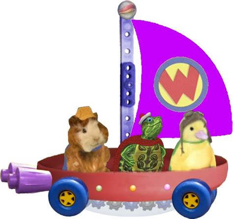 Purple Sail Flyboat Toy For Wonder Pets