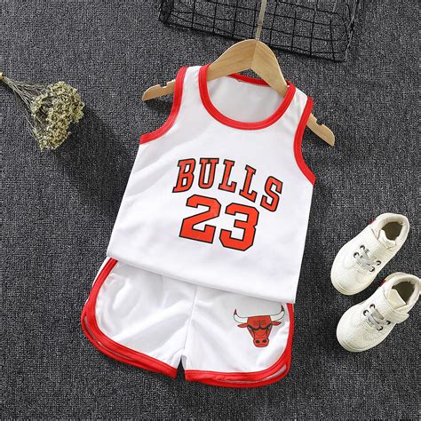 Summer Kids Baby Boys Basketball Clothes Child Boy Sports Outfits Sets