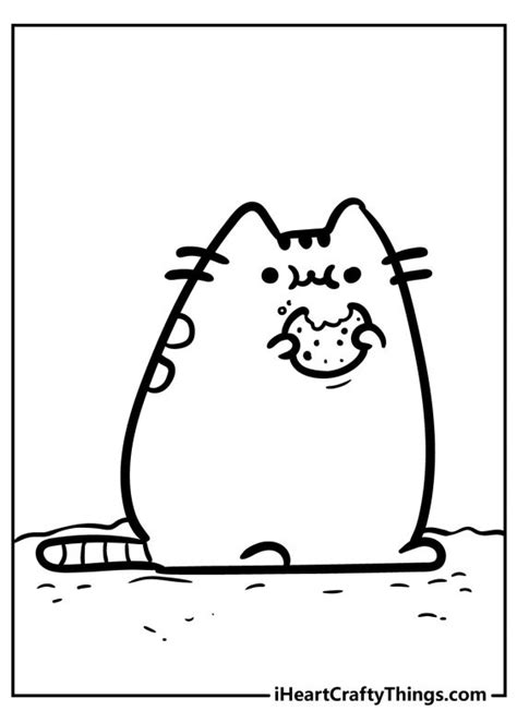 Pusheen Coloring Pages Updated 2021
