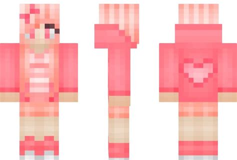 Girl Minecraft Skins Images Pixeledme Minecraft Pink Girl Minecraft Skin Minecraft Stuff
