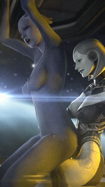 Rule 34 3d Animated Asari Edi Female Liara Tsoni Mass Effect