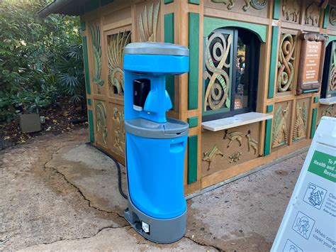Photos Portable Hand Washing Station Rolled Out At Disneys Animal