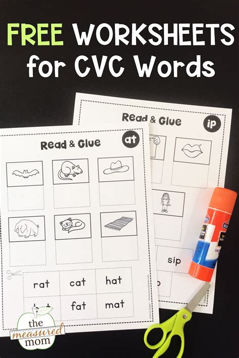 First Grade Free Printable Cvc Worksheets Thekidsworksheet