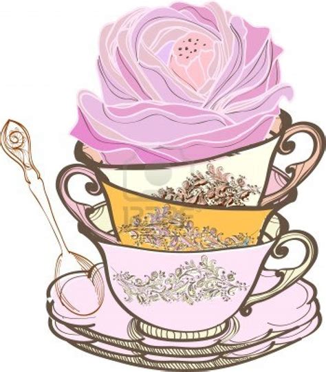 Vintage Tea Party Clipart 10 Free Cliparts Download Images On