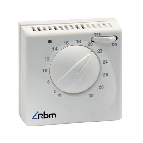 Rbm - Thermostat d'ambiance électromécanique Ta3 - pas cher Achat / Vente Thermostat - RueDuCommerce