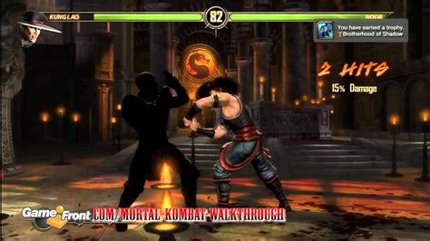 Mortal Kombat 2011 Achievement Walkthrough Brotherhood Of Shadow