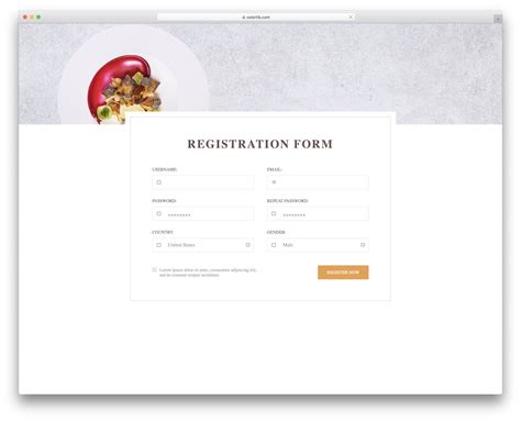 Colorlib Reg Form V Free Online Registration Form Template Colorlib