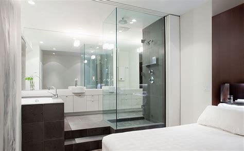 25 Sensuous Open Bathroom Concept For Master Bedrooms