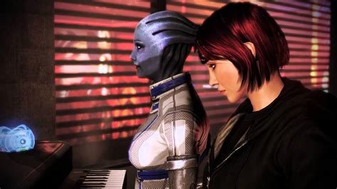 Mass Effect 3 Invite Liara No Romance Citadel Dlc Youtube