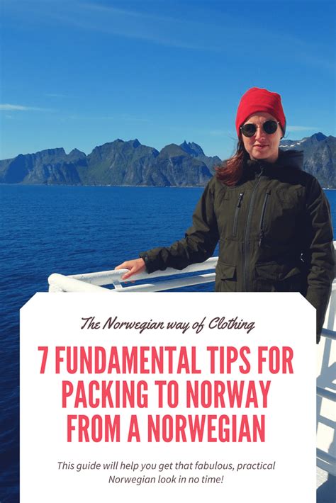 7 Fundamental Tips For Packing To Norway From A Norwegian Expert