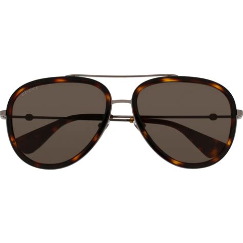 gucci unisex s bee detail aviator sunglasses sunglasses flannels
