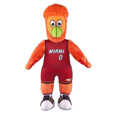 Bleacher Creatures Miami Heat Burnie 20 Mascot Jumbo Plush Figure