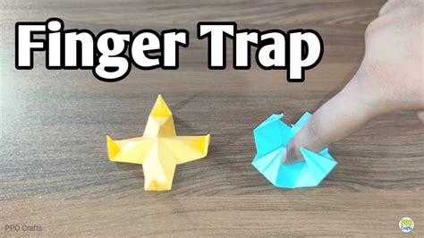 How To Make Diy Origami Finger Trap Anti Stress Toy Paper Finger Trap