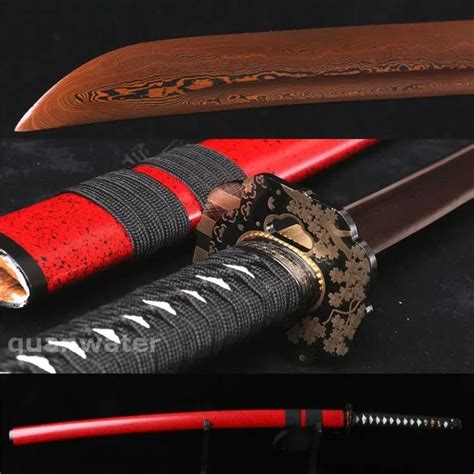 Buy High Quality 41damascus Folded Steel Red Japanese