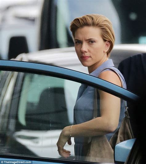 Scarlett Johansson Wears Sex Toy Headband As She Films Comedy Rock That