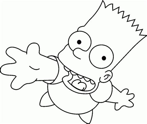 Free Printable Simpsons Coloring Pages For Kids