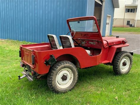 1950 Willys Jeep C3a 4 Cylinder Classic Willys Jeep 1950 For Sale