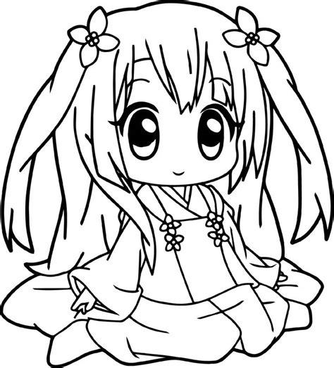 Cute Anime Coloring Pages K5 Worksheets Cartoon Coloring Pages