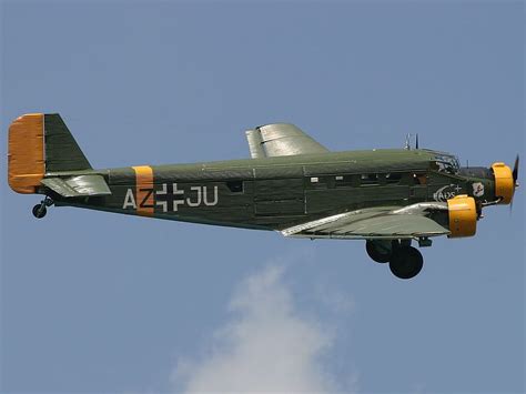 Junkers Ju 52 World War Two German Air Force Luftwaffe Junkers Ju