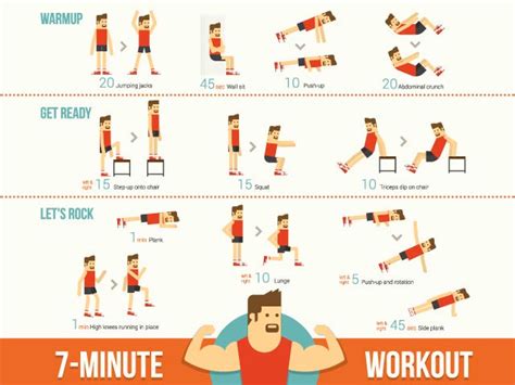 Seven Minute Workouts Seven Minute Hit Workout
