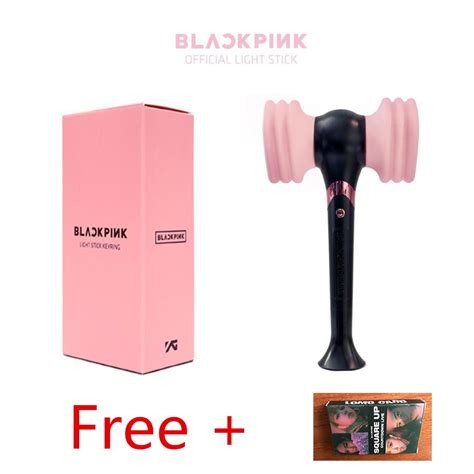 Kpop Blackpink Hammer Light Stick Black Pink Hiphop Concerts Album
