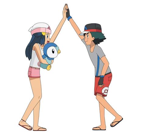 Ash And Dawn In Alola Pokémon Amino