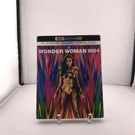 WONDER WOMAN 1984 4K Ultra HD Blu Ray 4K UHD W Slipcover 8 99