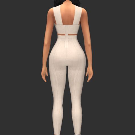 Sims 4 Ccs The Best Jumpsuit By Quen2n