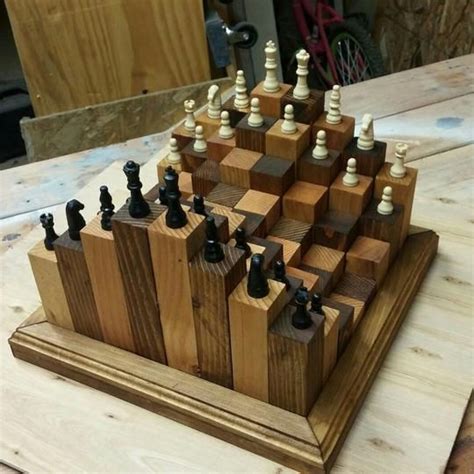 Novelty Handmade Chess Board In 2021 Diy Chess Set Chess Board Wood