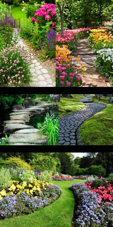 Garden Design Ideas Love The Whimsical Paths Created With