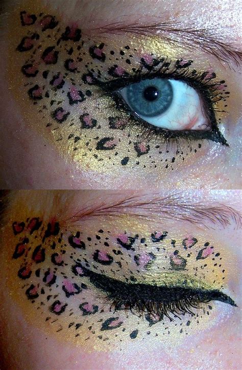 Leopard Improved By Ragedyoldbitch On Deviantart Blue Eye Makeup