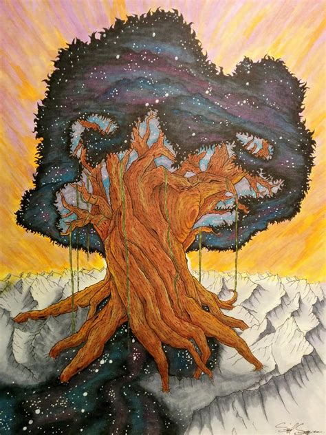 Yggdrasil The World Tree By Sidsigga On Deviantart