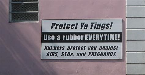 Safe Sex Notice Near Capitol In Nassau Bahamas Imgur