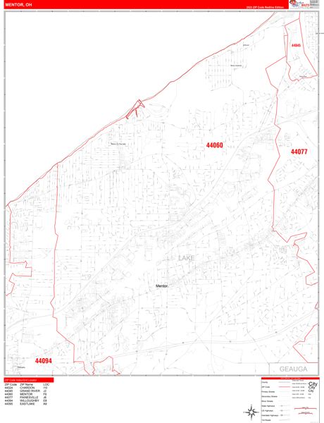 Maps Of Mentor Ohio