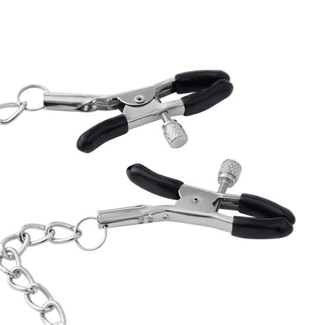 Bondage Nipple Clamps Chain Torture Game Sex Toys For Couples Adult