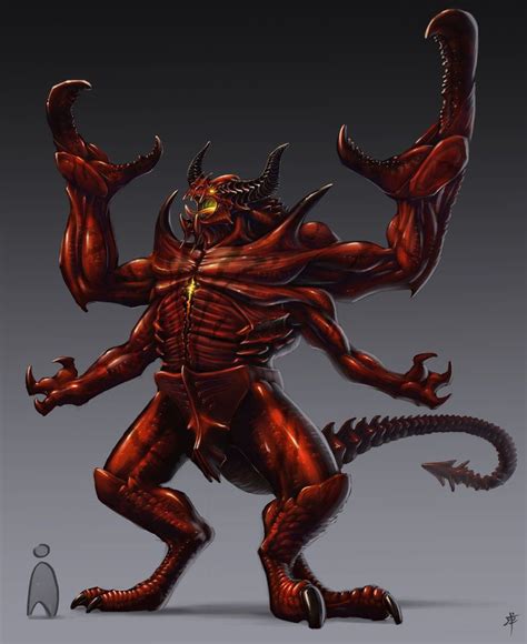 Glabrezu By Rob Powell On Deviantart Fantasy Demon Fantasy Beasts