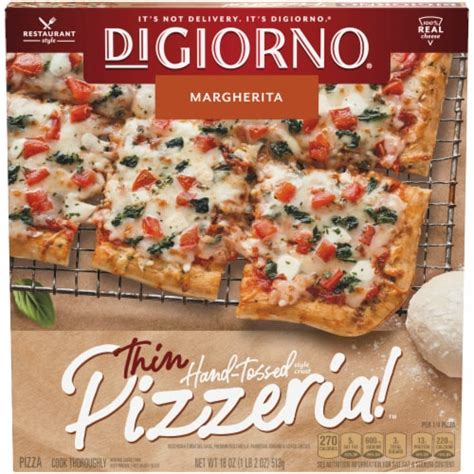 Digiorno Pizzeria Margherita Frozen Pizza On A Thin Hand Tossed Style