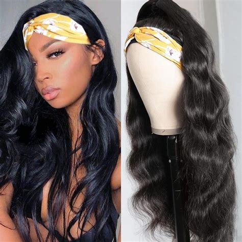 Unice New Headband Wig Body Wave Natural Color Human Virgin Hair Wig