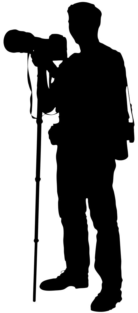 Photographer Silhouette Clip Art Png Image Gallery Yopriceville