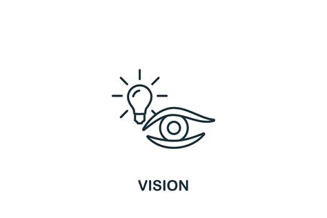 Vision Icon Gráfico Por Aimagenarium · Creative Fabrica