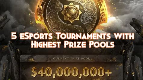 5 Esports Tournaments With Highest Prize Pools Pillar Of Gaming