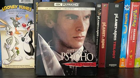 american psycho uncut version 4k blu ray unboxing youtube