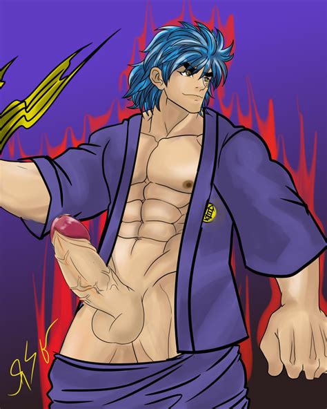 Rule 34 Gourmet Hunter Male Male Only Muscular Male Naked Penis Rayo Raitei Testicles Toriko